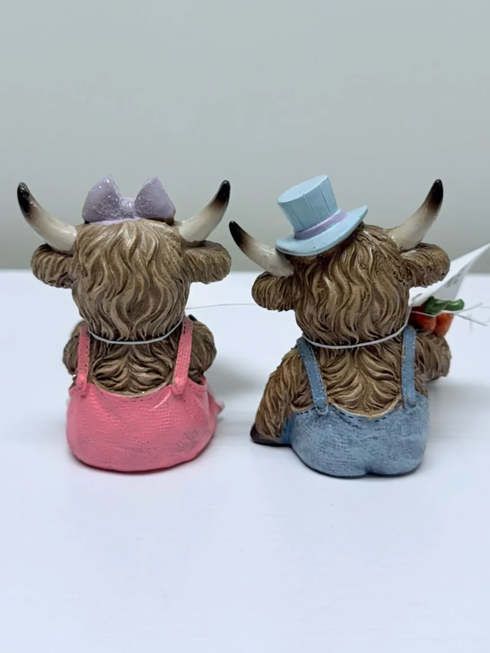 Set of 2 Highland Cow Figurines Shelf Sitters Hobby Lobby Spring 2026